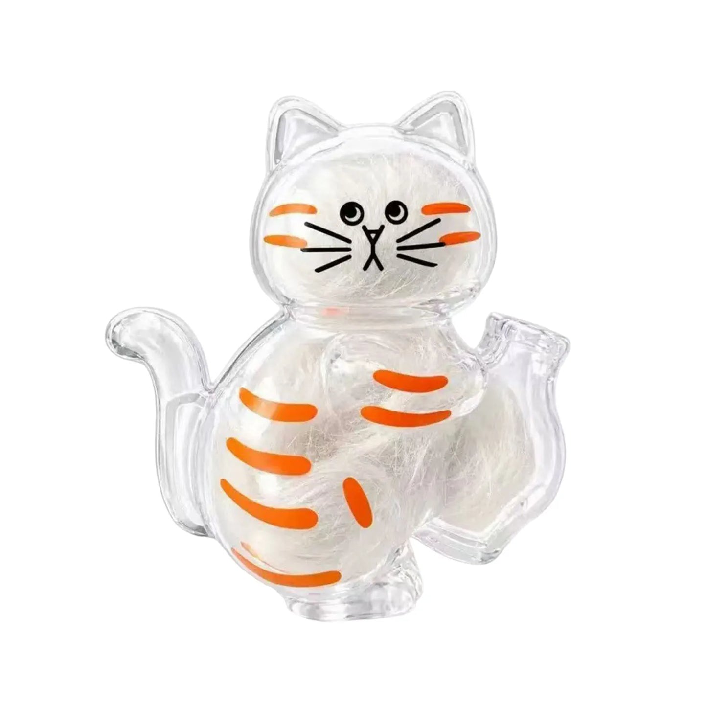 Cute Cat Fur Storage Memorial Pet Hairs Collector Commemorative Refrigerator Magnet for Pets Hairs Removal and Home Cleaning Use Peaceful Pleasures Health and Wellness B