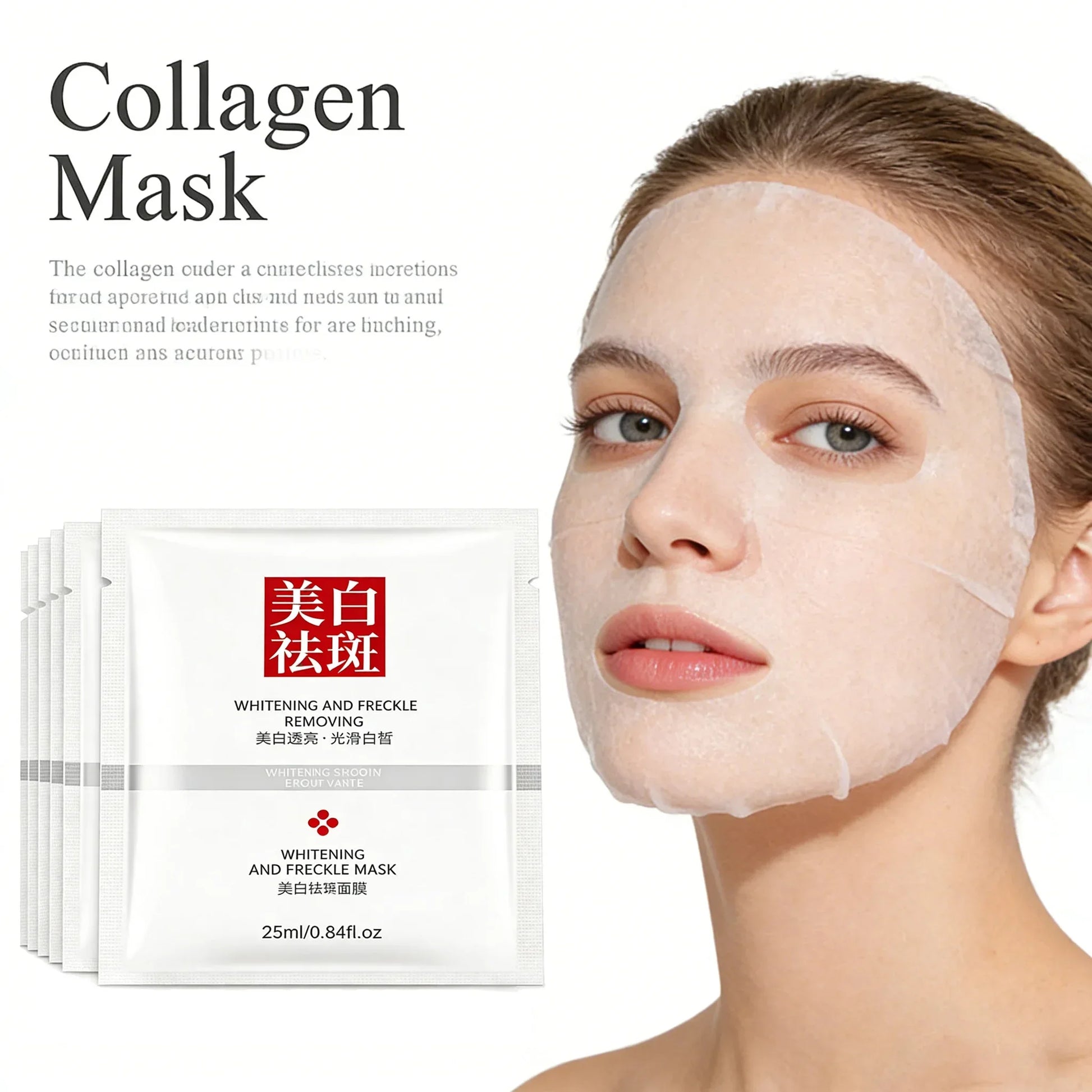 Collagen Face Mask – Anti-Aging, Hydrating & Tightening Peaceful Pleasures Health and Wellness