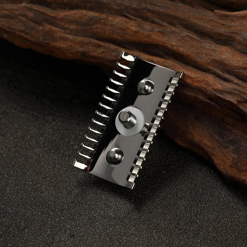 2026 New Arrival YAQI Razor Head Yaqi Lex Polished Mild Stainless Steel Safety Razor Head for Shaving Accessories Peaceful Pleasures Health and Wellness