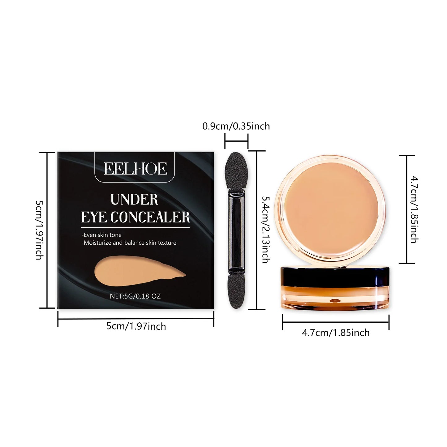 Eye Concealer Cream – Dark Circles, Niacinamide & Vitamin E