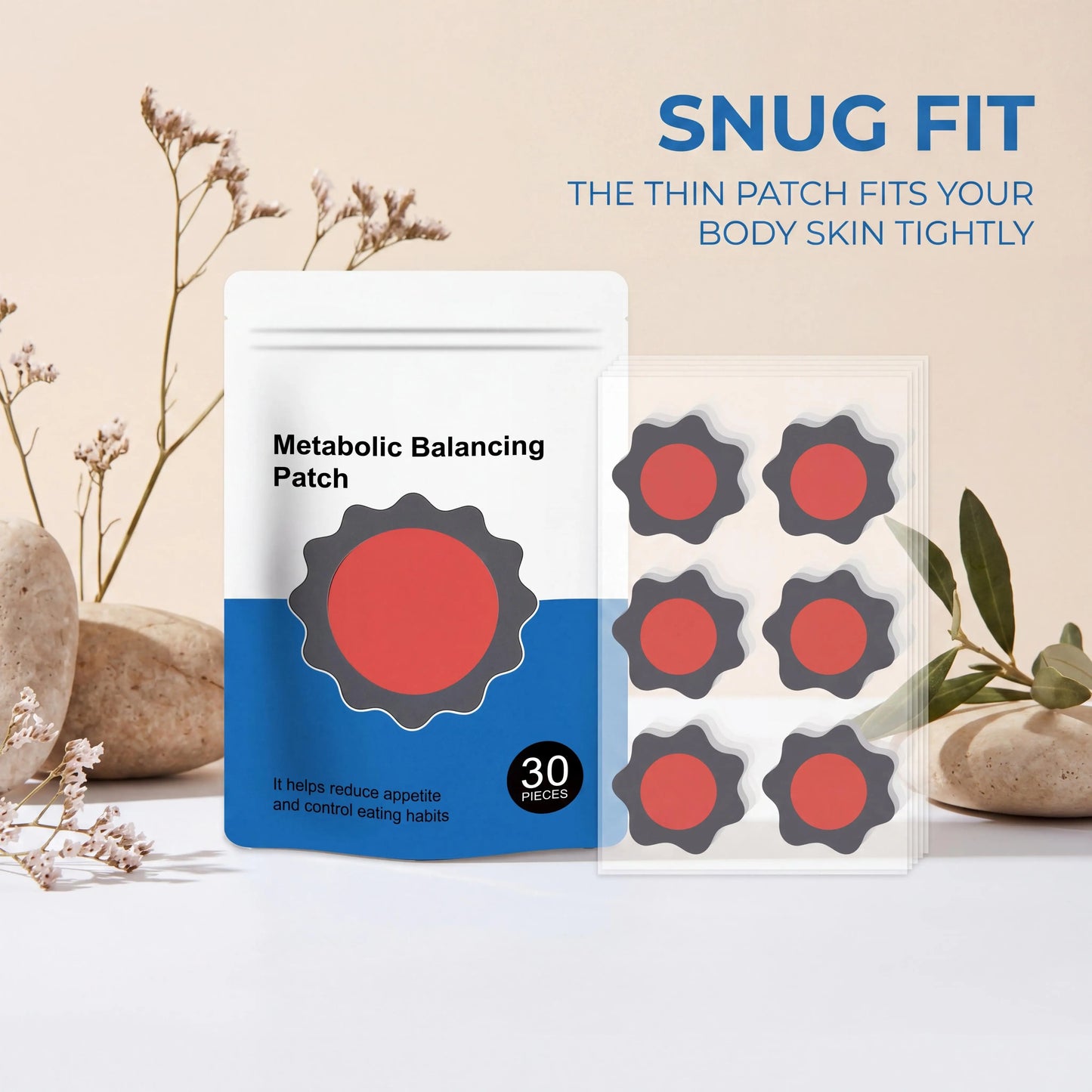 30 Day Wellness Program patch efficent shaping Body Contour Daily Care Portable Balance Metabolism patches Body Wellness support Peaceful Pleasures Health and Wellness