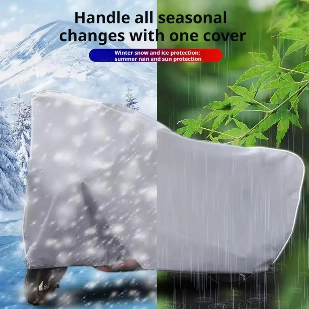 Thick Oxford Motorcycle Waterproof Cover Universal Outdoor Protection Dust Motorbike Rain Cover Sunshade Dustproof Uv Protective Peaceful Pleasures Health and Wellness