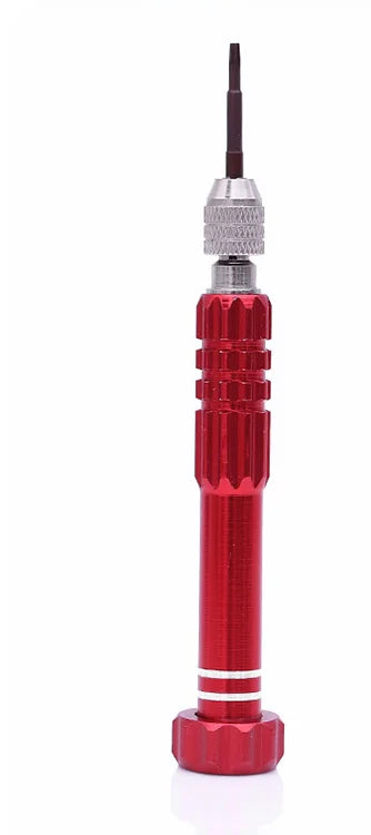 5-in-1 Precision Screwdriver Set – Phone, Watch & Glasses Repair Precision Screwdriver Set Peaceful Pleasures Health and Wellness Red