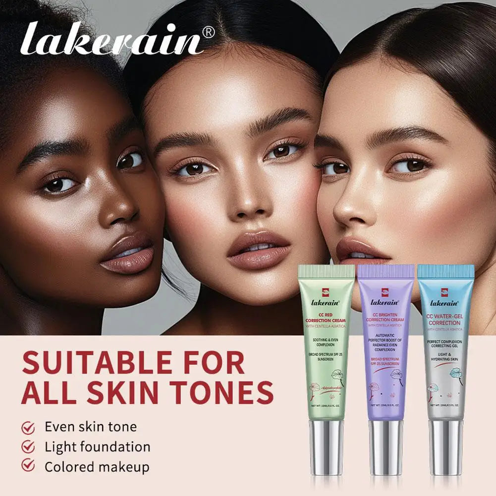 Centella CC Cream Change Color Moisture Cream Makeup Foundation Full Coverage Hydration and Oil Control Korean Makeup Peaceful Pleasures Health and Wellness