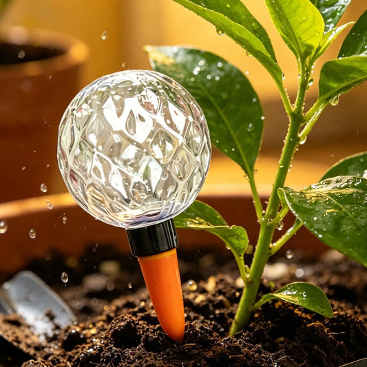 300ml Self-Watering Globe | Automatic Drip Irrigation Spike Plant Watering Globe Oasis Select
