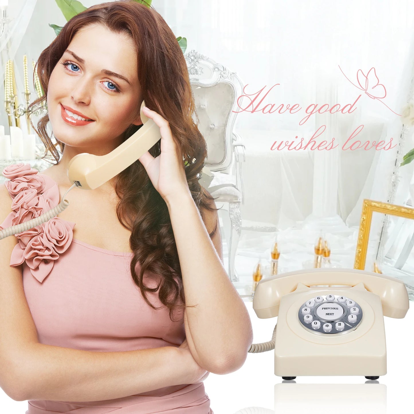 Retro Phone Audio Guest Book | Wedding Voice Recorder Gift