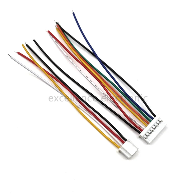 5PCS PA2.0 Terminal Wire Single Double End with Buckle Connection Wire 26AWG 10/15/20CM PA 2.0mm Housing Reverse Same Direction Peaceful Pleasures Health and Wellness