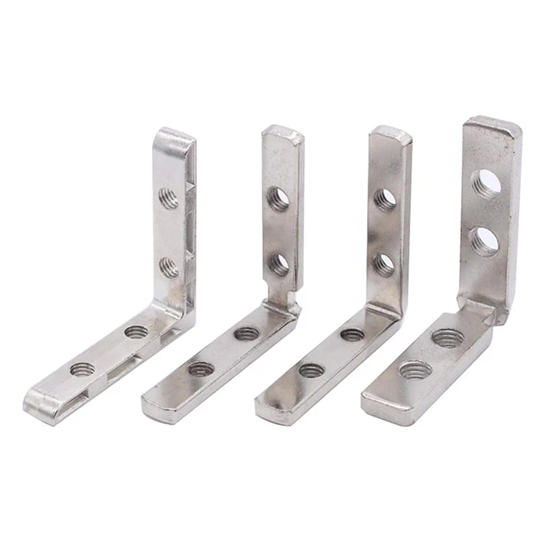 2/4Pcs 2020 3030 4040 Panel Iinstallation Board Angle Slot Connector Angle Slot Fixing Hardware Door Frame Corner Code Profile Peaceful Pleasures Health and Wellness