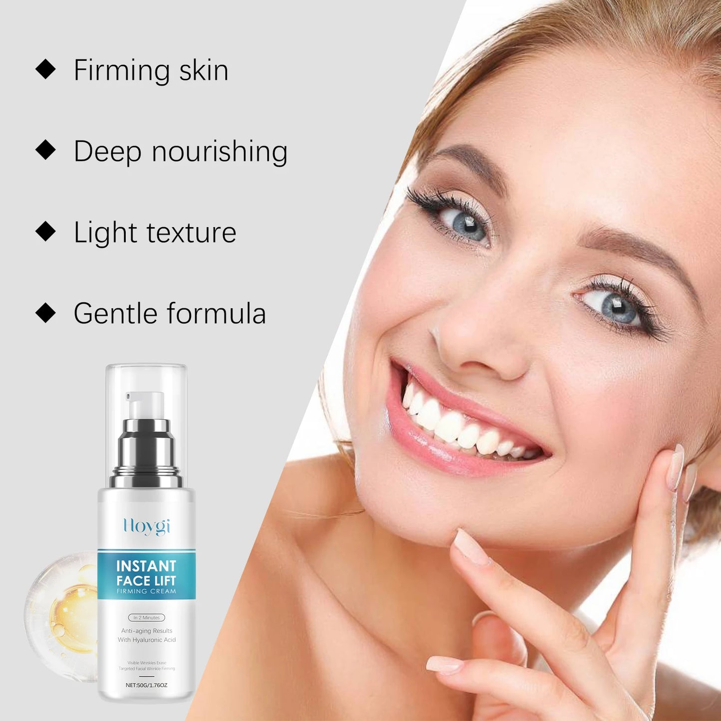 Hyaluronic Acid Face Lifting Cream – Firming & Hydrating 50g