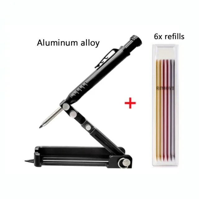 Multi-function Scribing Tool Aluminum Alloy Scribe Carpentry Graffiti