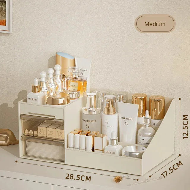 Clear Drawer Makeup Organizer – Cosmetic & Skincare Storage Box