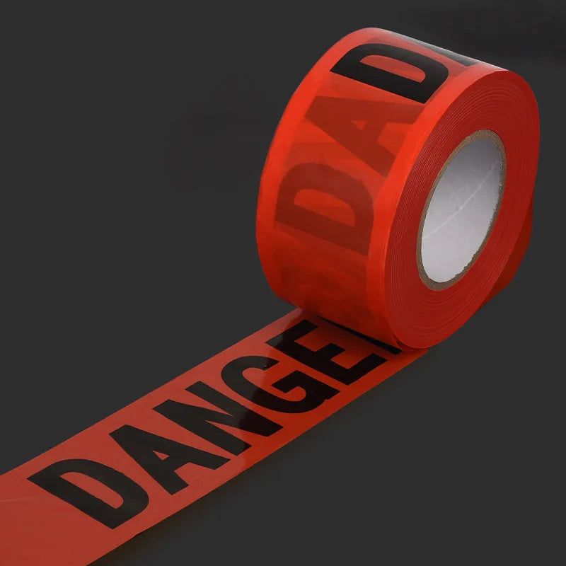 Halloween Caution Tape – Spooky Warning Barricade Yard Decor