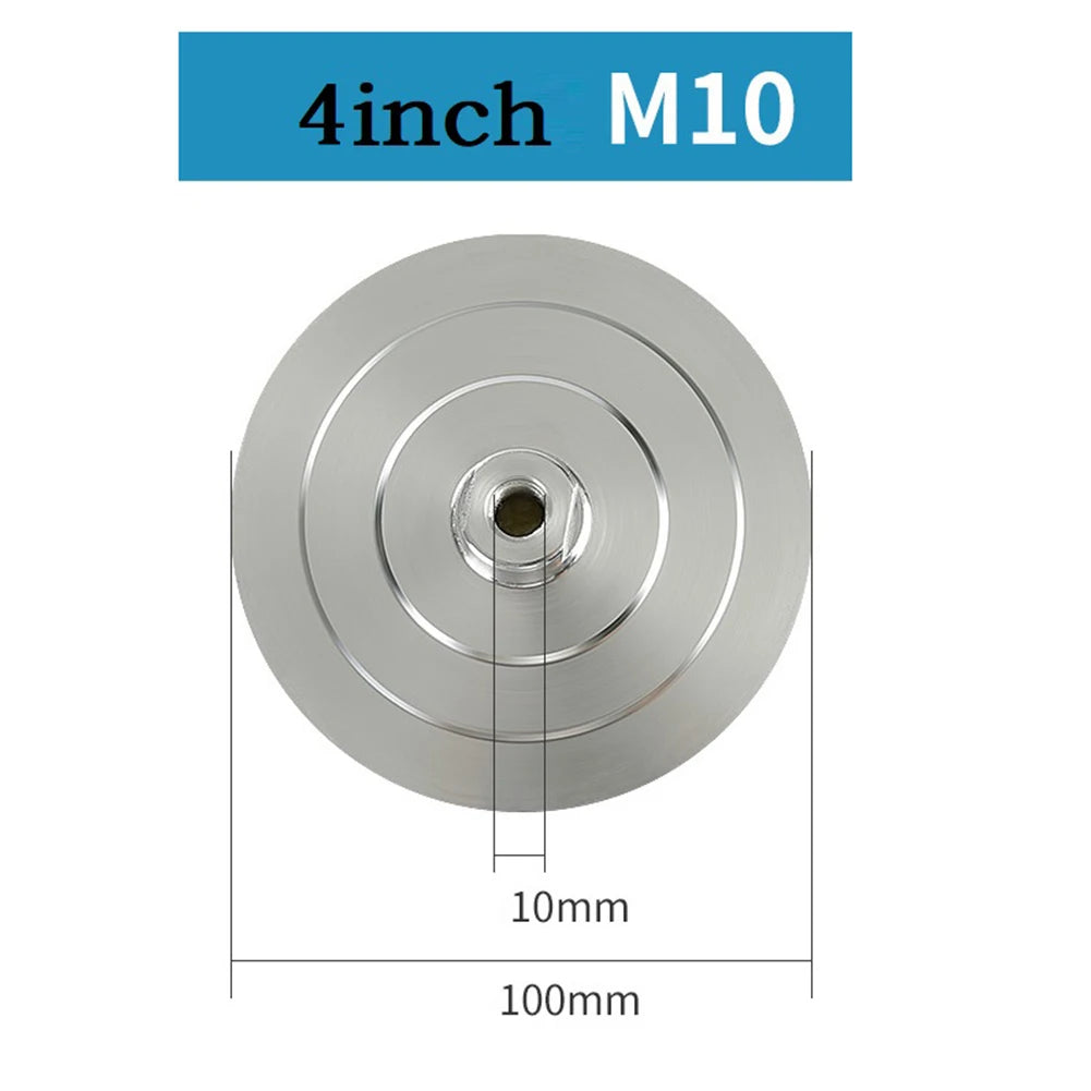 Backer Pad Diamond Polishing Aluminum Base Backing Holder M14 M10