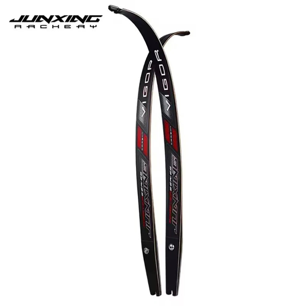 JUNXING H8 25-Inch Recurve Bow Right Hand Aluminum Riser F-interface