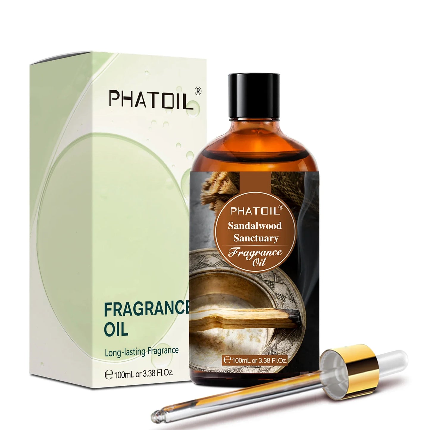 PHATOIL 100ml Fragrance Oil with Dropper | 15 Scents for DIY