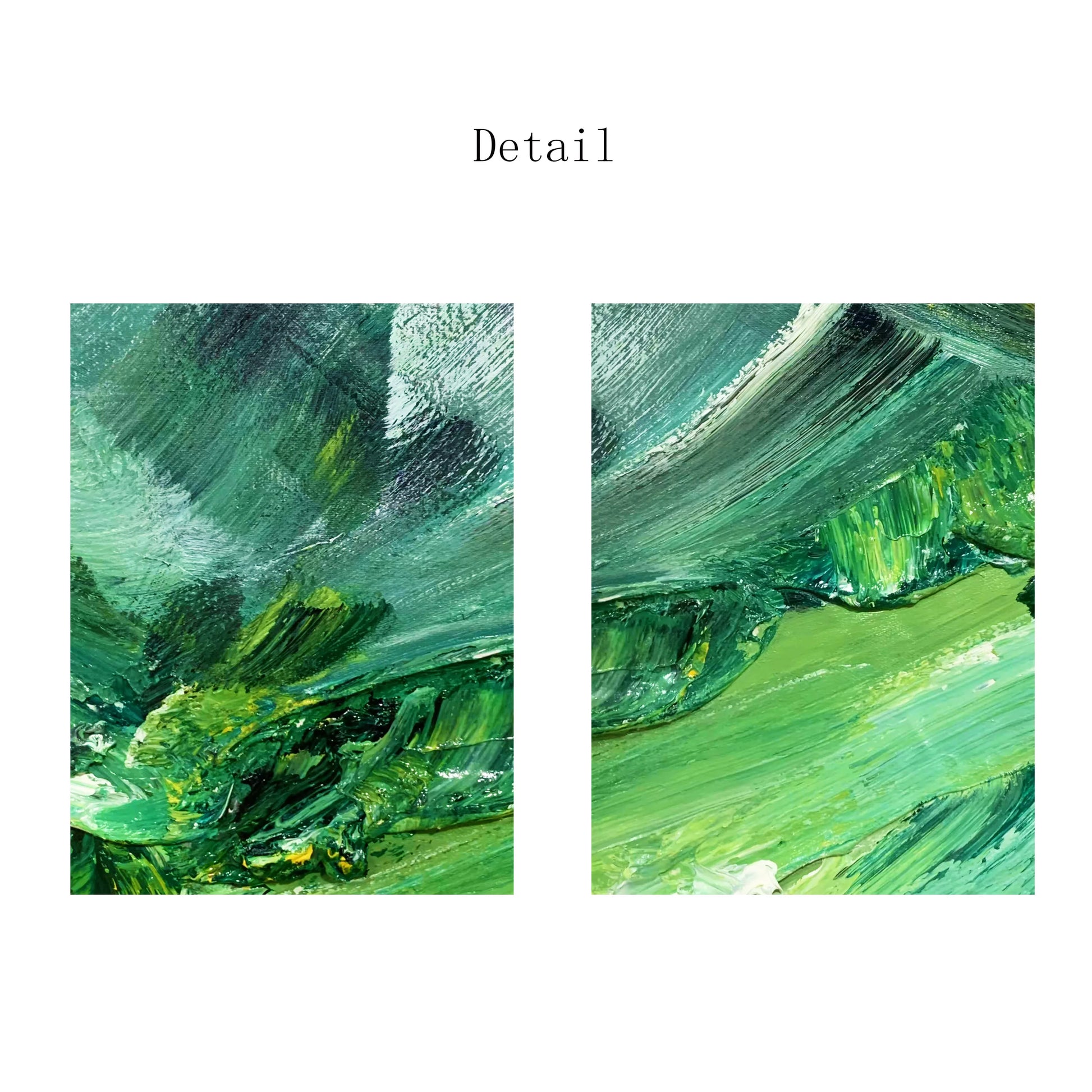 Abstract Canvas Acrylic Oil Painting Wall Art Mural Modern Creative Black White Gray Blue Brown Orange Green Golden Mountain Peaceful Pleasures Health and Wellness