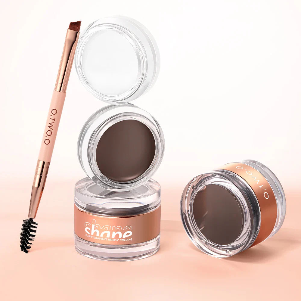 O.TWO.O 2-in-1 Eyebrow Pomade Brow Gel Wax – Waterproof