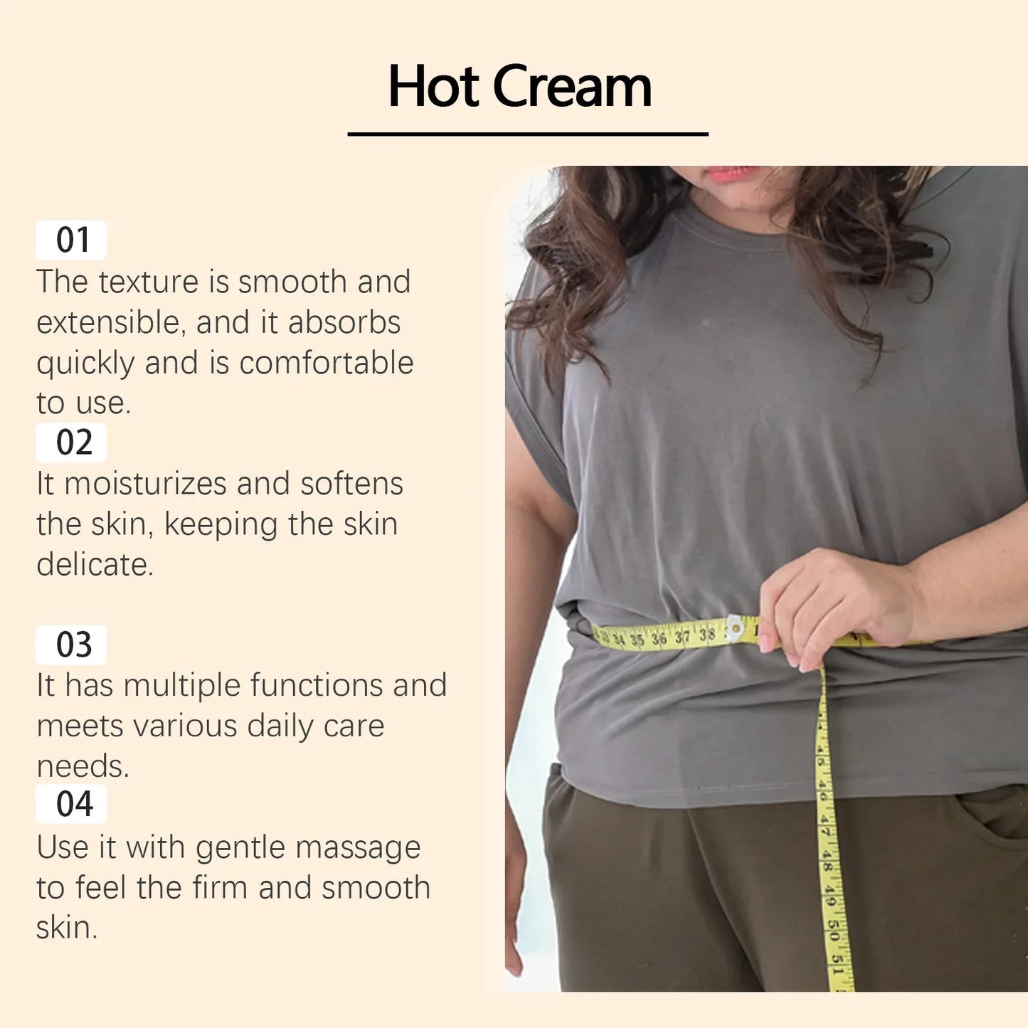 OceAura Body Firming & Moisturizing Cream 118g | Nourishing