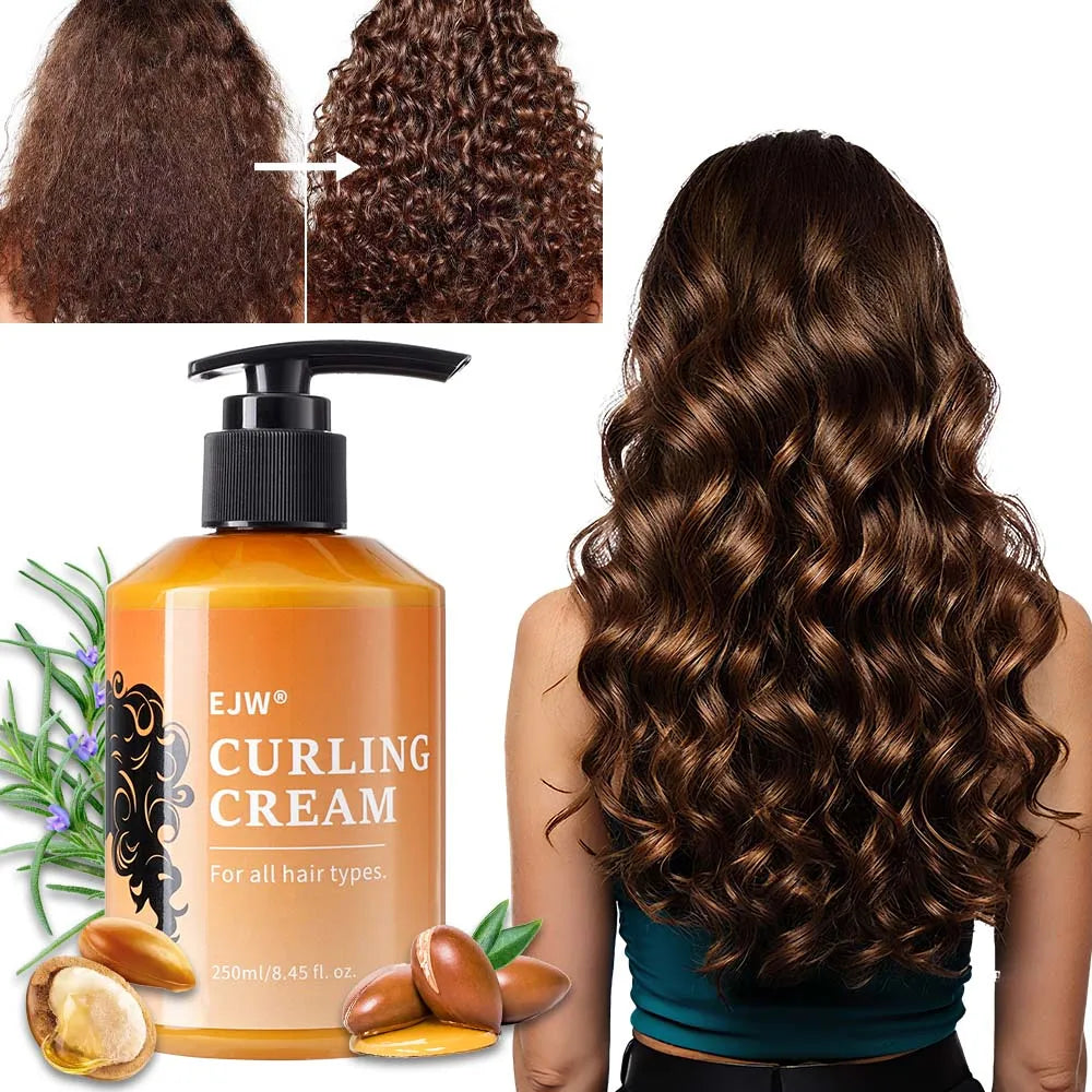 Curl Defining Cream with Argan Oil – Wavy & Curly Hair