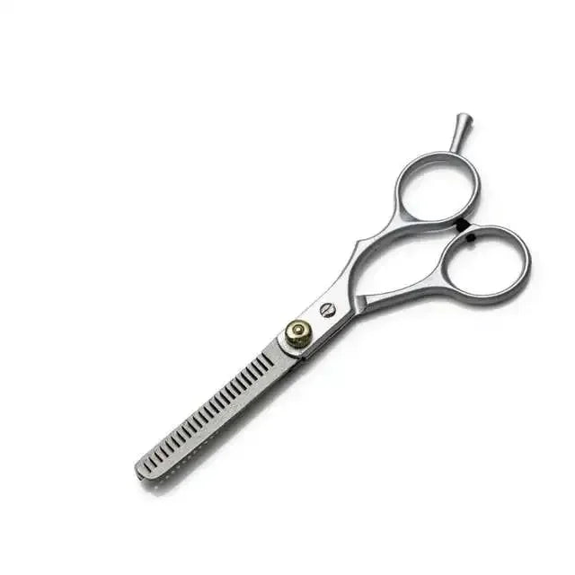 Stainless Steel Scissors for Hair Thinning and Cutting Clipper 6 Inches Hairdressing Products Haircut Trim Hairs Cutting Barber Peaceful Pleasures Health and Wellness silver2
