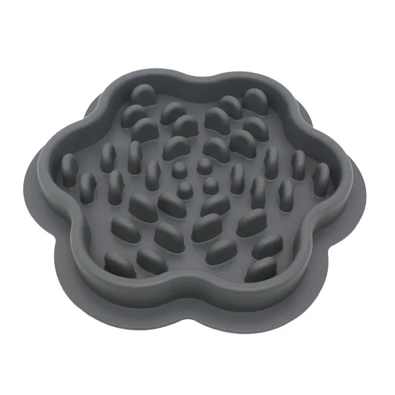 Slow Feeder Bowl for Dogs & Cats | Non-Slip Silicone Mat