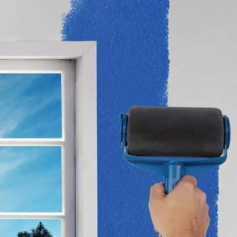 1Pc Walls Ceilings Floors Paint Roller Brush Handheld Paint Roller Cleaning Paint Roller Tool For Painting Room Peaceful Pleasures Health and Wellness