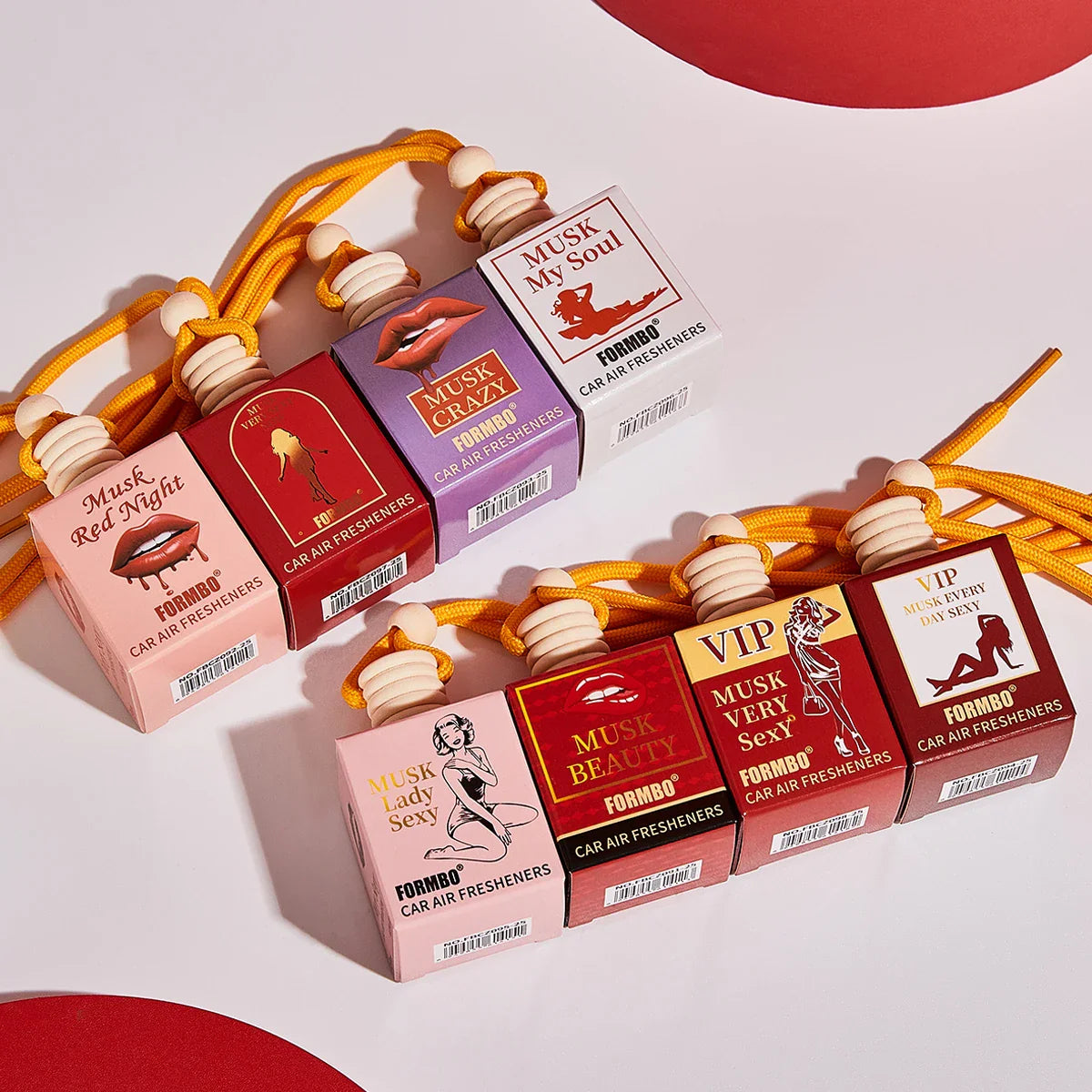 FORMBO Car Air Freshener – Lasting Fragrance & Deodorizer