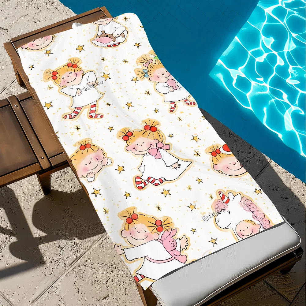 Cartoon CoCo Quick-Dry Beach Towel | Soft Pool & Travel Towel Quick-Dry Beach Towel Peaceful Pleasures Health and Wellness z2 STJ150x200CM