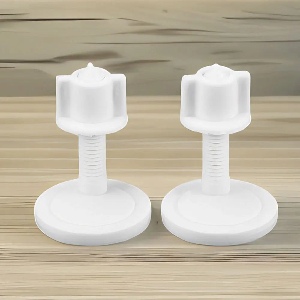 Toilet Seat Hinge Bolts & Nuts – Universal Plastic Replacement Set