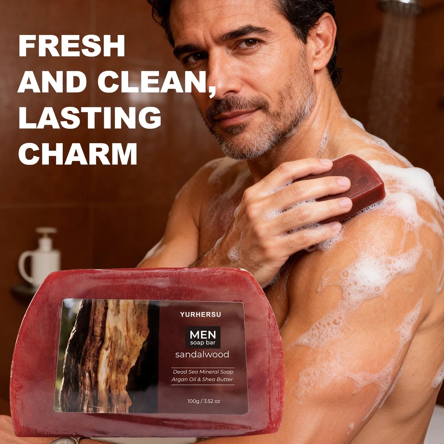 Organic Sandalwood Face Wash Soap – Oil Control & Cleansing