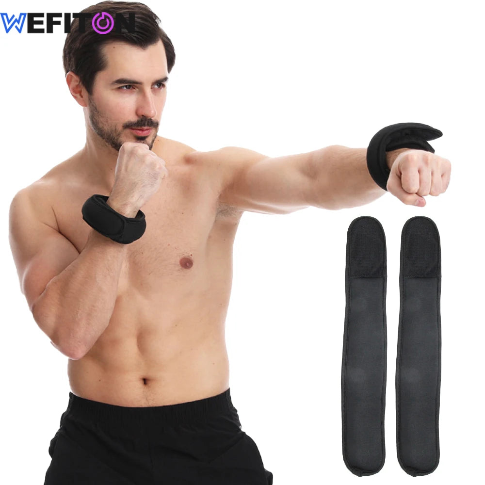 1Pair Wrist Weights 1lb / 0.45kg for Women, Men - Adjustable Strap for Walking,Pilates,Gym - Lightweight & Comfortable Design Peaceful Pleasures Health and Wellness