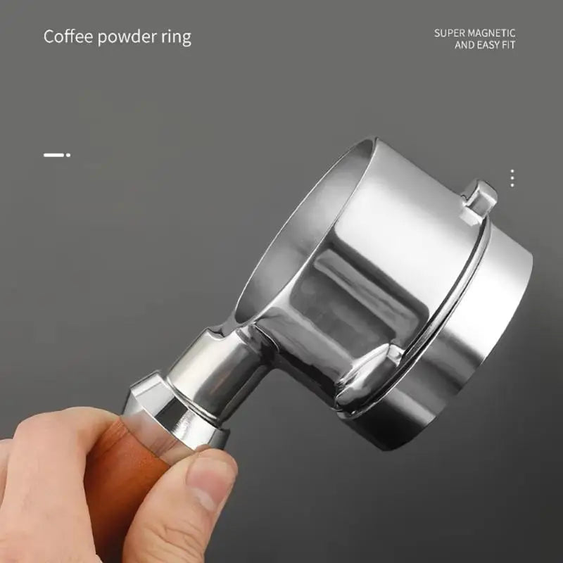 Magnetic Coffee Dosing Ring 51/53/58mm | Anti-Splash Portafilter Coffee Dosing Ring Peaceful Pleasures Health and Wellness