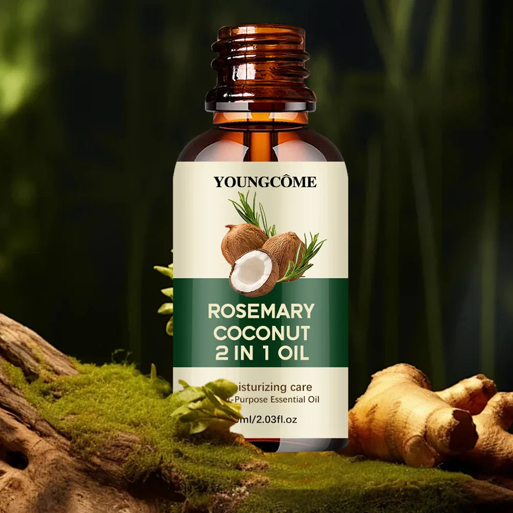 YOUNGCOME Rosemary & Coconut Oil Scalp Serum | Hair Treatment