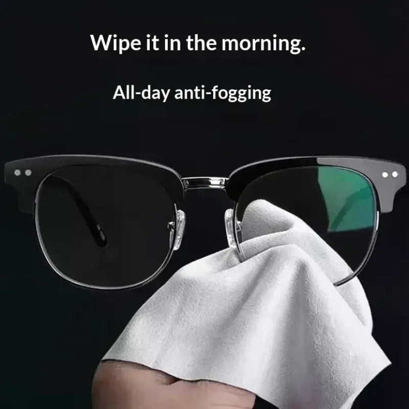 10-Pack Anti-Fog Microfiber Lens Cleaning Cloths for Glasses Microfiber Cleaning Cloth Peaceful Pleasures Health and Wellness