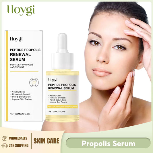 Peptide Propolis Face Serum Reduce Dryness Firming Lifting Anti Redness Renewal Smoothing Nourishing Repair Damaged Skin Essence Peaceful Pleasures Health and Wellness