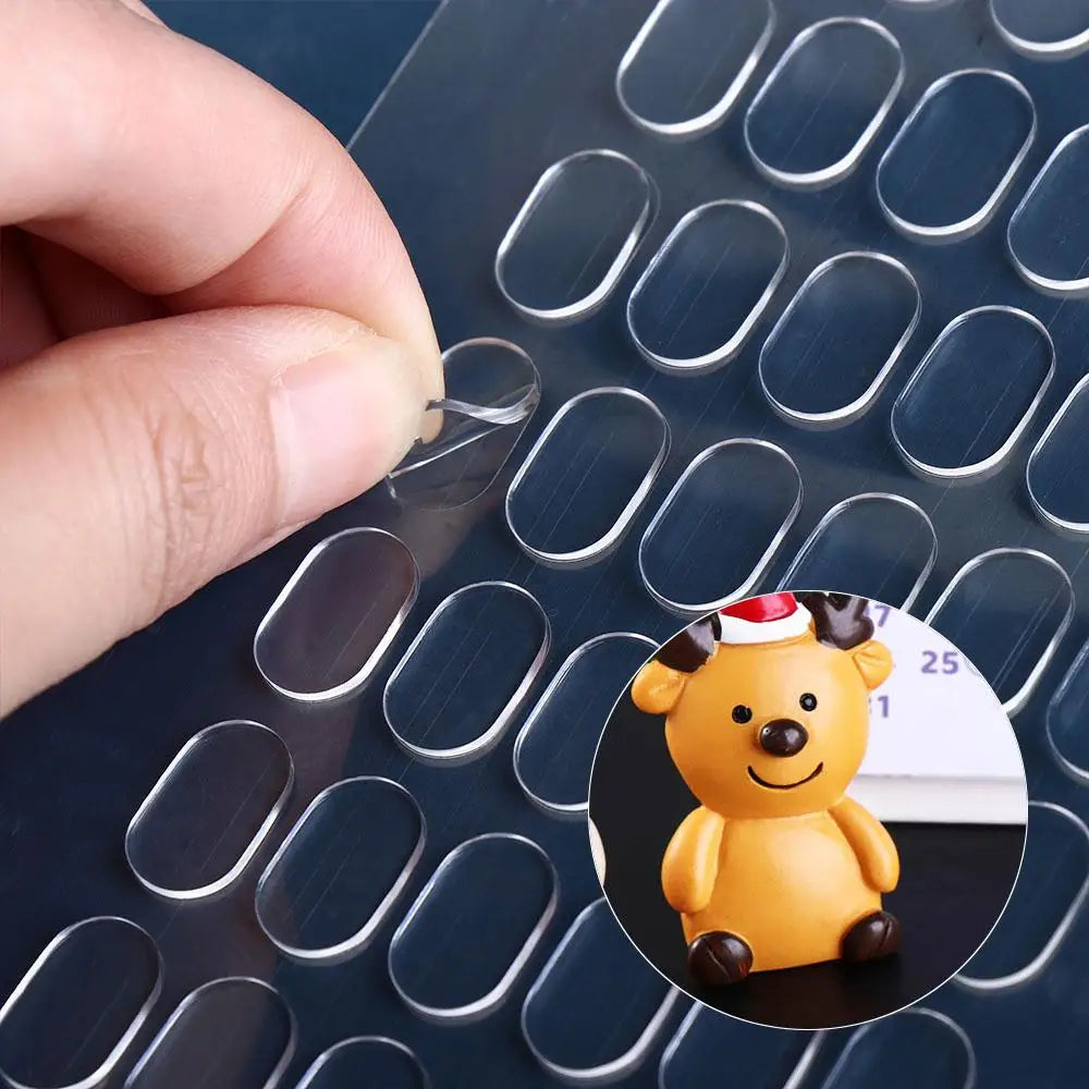Anti-upside Transparent Glue Double-Sided Self Adhesive Patch Stickers Doll Peaceful Pleasures Health and Wellness