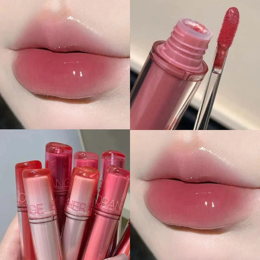 Crystal Jelly Lip Gloss | Plumping Waterproof Lip Glaze Tint Lip Gloss Peaceful Pleasures Health and Wellness