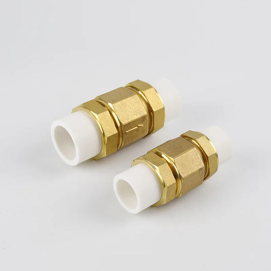 Brass NPT In-Line Spring Check Valve 1/2" 3/4" 1-1/2" Female Plumbing Check Valve Oasis Select DN15