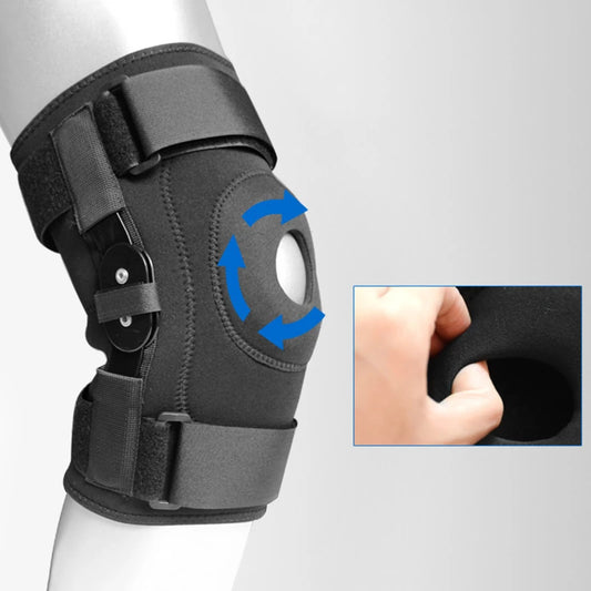 1PC Orthopedic Knee Pad Brace Tendon Ligament Meniscus Pain Relief Support Compression Men Women Hinged Knee Protector Strap Peaceful Pleasures Health and Wellness