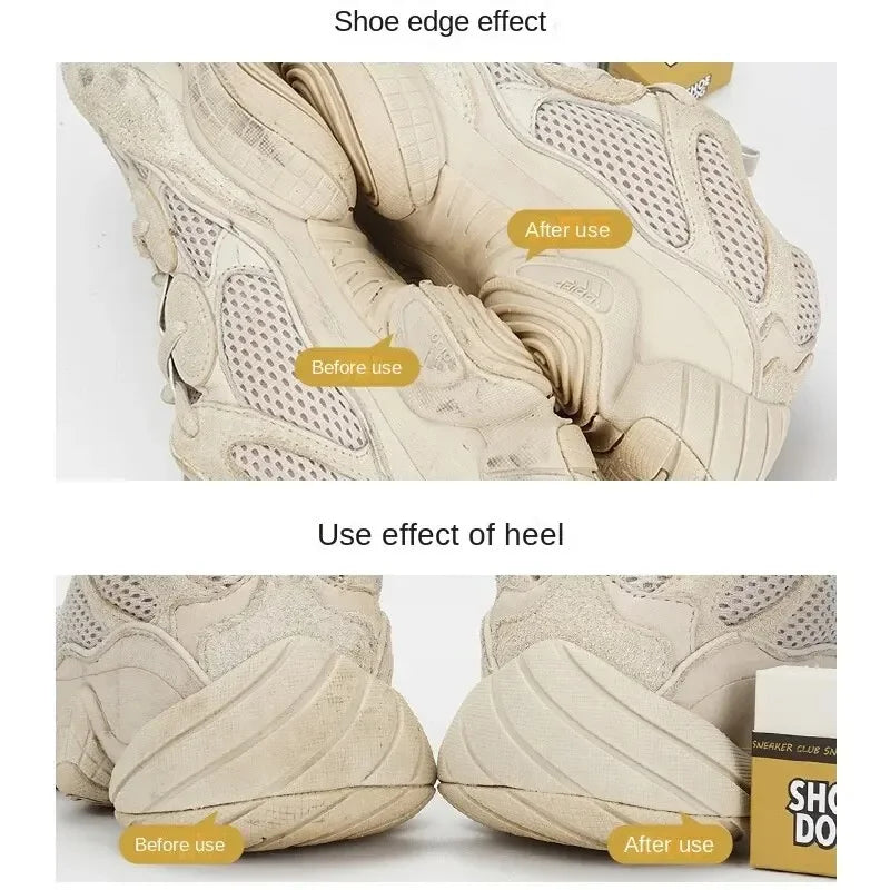 2/4Pcs Portable Sneaker Shoes Brush Boot Care Renovation Decontamination Shoes Care Leather Cleaner Suede Cleaning Tools Eraser Peaceful Pleasures Health and Wellness