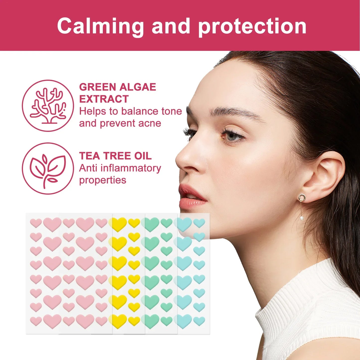 Wiieey Star Acne Patches – Colorful Pimple Stickers 144–288pc