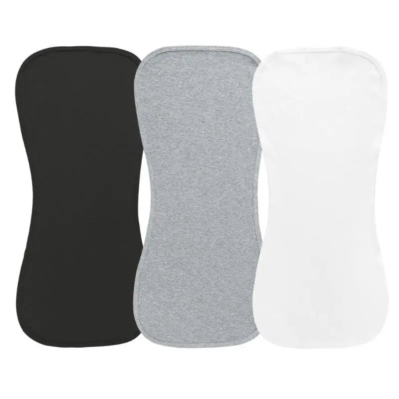 Soft Cotton Baby Burp Cloths – 3 or 5 Pack Infant Feeding Bibs