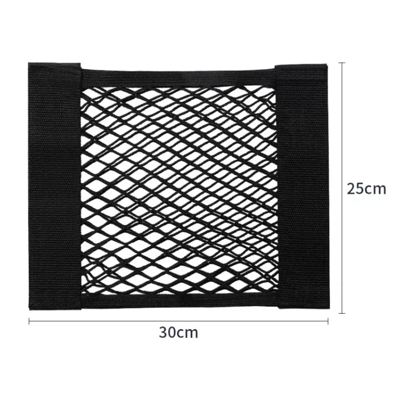 Car Elastic Mesh Storage Net Pocket – Universal Auto Organizer