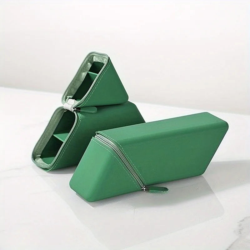 Foldable Silicone Pen Holder – Large Capacity Expandable Cup