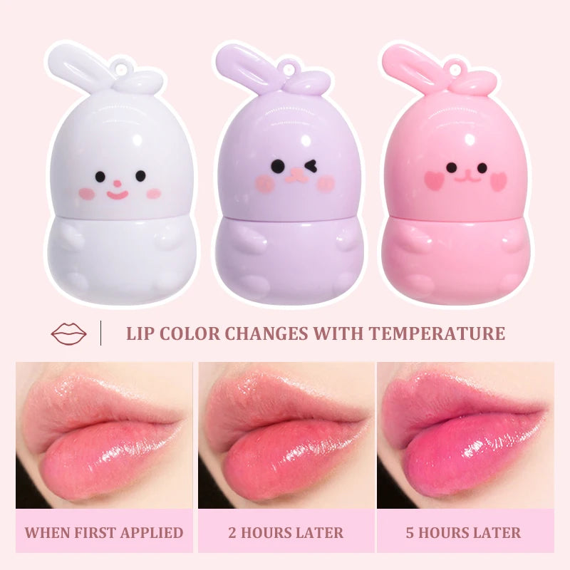 Goody Bunny Color-Changing Moisturizing Lip Balm Lipstick