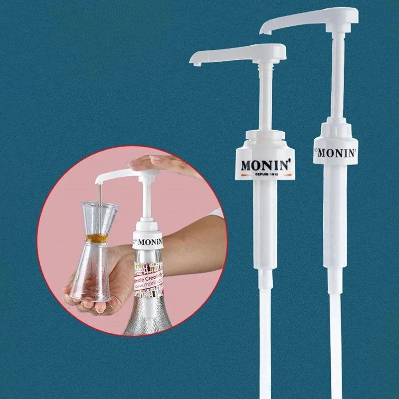 Coffee Milk Tea Dispenser Food Grade Candy Juice Press Monin Universal Bottled Liquid Press Nozzle 10ml Bottle Dispenser Pump Peaceful Pleasures Health and Wellness