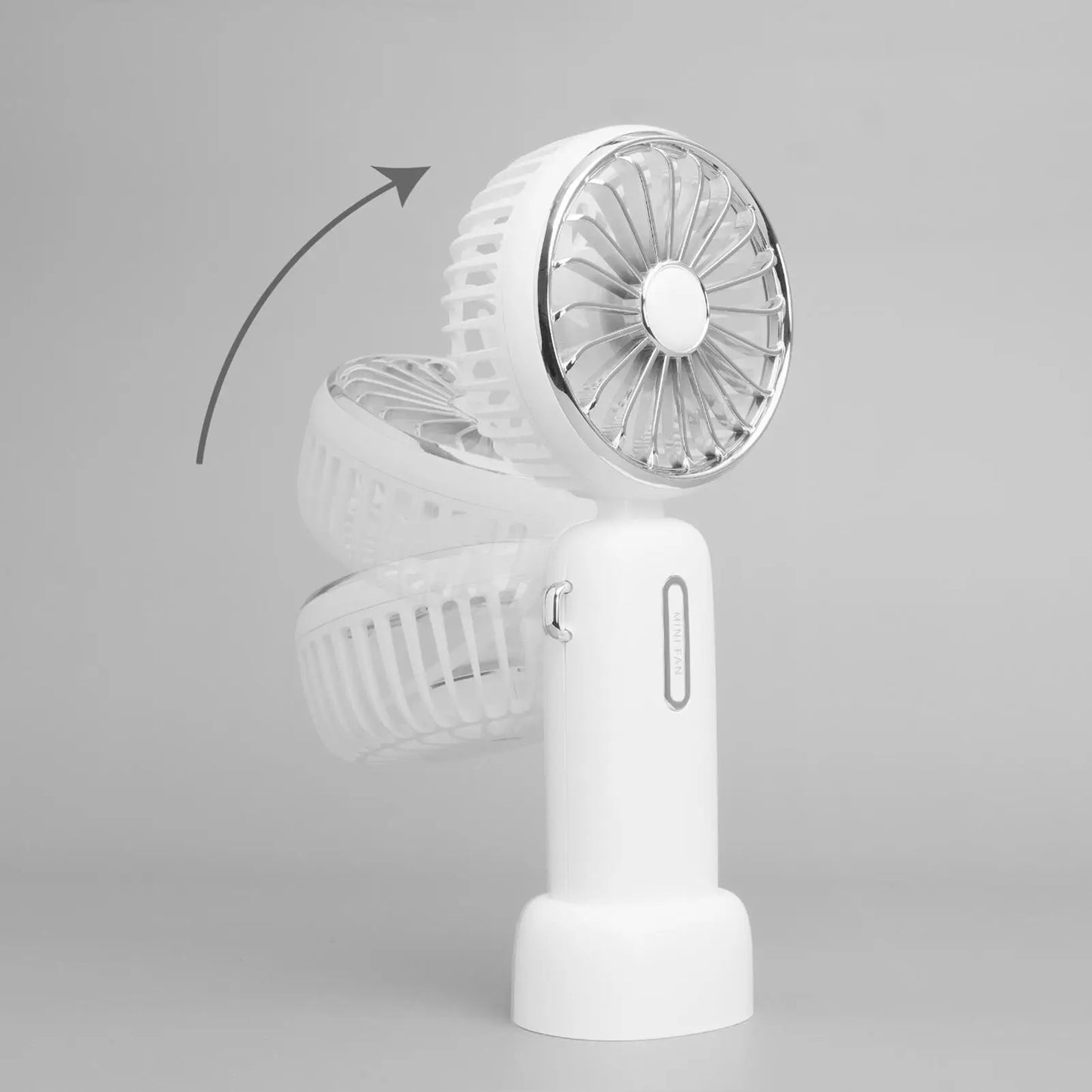 Handheld Portable Fan – Foldable 3-Speed USB Rechargeable 2000mAh