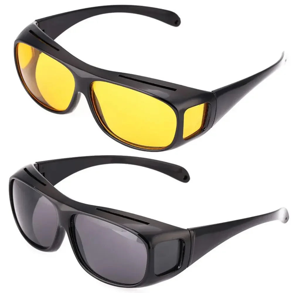 Anti-Glare Night-Vision Car Night Vision Sunglasses Night Driving Glasses Driver Goggles UV Protection Eyewear Peaceful Pleasures Health and Wellness
