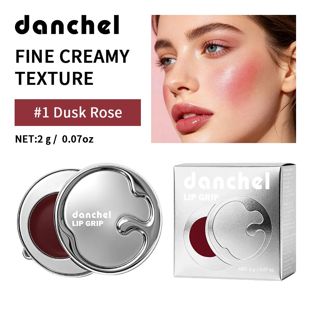 Lip & Cheek Dual-use Balm Brighten Nourishing Formula Smooth Fresh Texture Long-lasting Hydration Magnetic Case Design 2in1 Balm Peaceful Pleasures Health and Wellness Dusk Rose