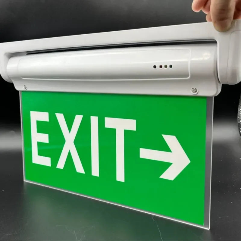 LED Emergency Exit Sign Light | IP65 AC85-265V 3W Evacuation Lamp